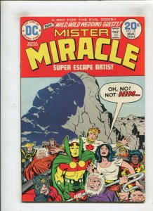 MISTER MIRACLE #18 (7.0/7.5) WILD, WILD WEDDING GUESTS!! 1973