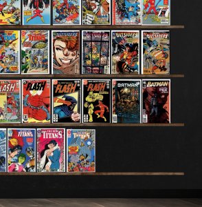 Huge Lot 140+ Comics with Batman, The New Titans, The Outsiders & More!