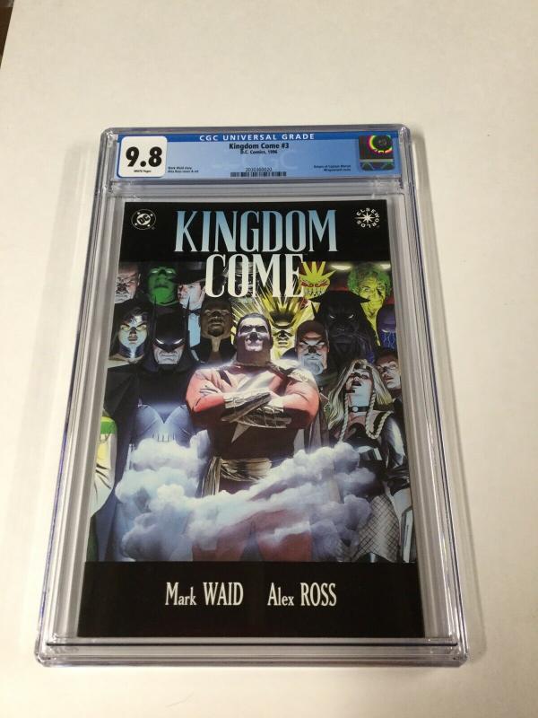 Kingdom Come 3 Cgc 9.8 White Pages Dc Comics 2030360020