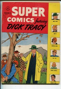 Super #114 1947-Dell-Dick Tracy-Moon Mullins-Clyde Beatty-Harold Teen-FN