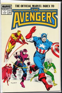 The Official Marvel Index to the Avengers #1 (1987) The Avengers