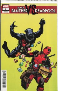 Black Panther vs. Deadpool #1 Hamner Cover (2018)