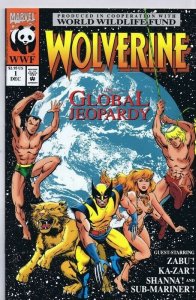 Wolverine Global Jeopardy #1 ORIGINAL Vintage 1993 Marvel Comics Sub Mariner
