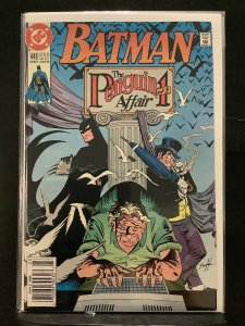 Batman #448 Newsstand Edition (1990)