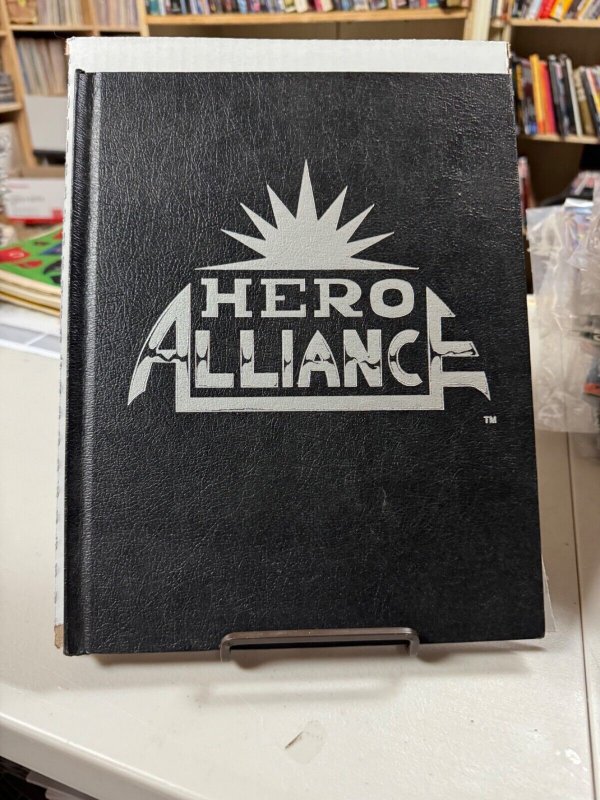 HERO ALLIANCE END GOLDEN AGE HC HARDCOVER SIGNED DAVID CAMPITI (1989 INNOVATION)