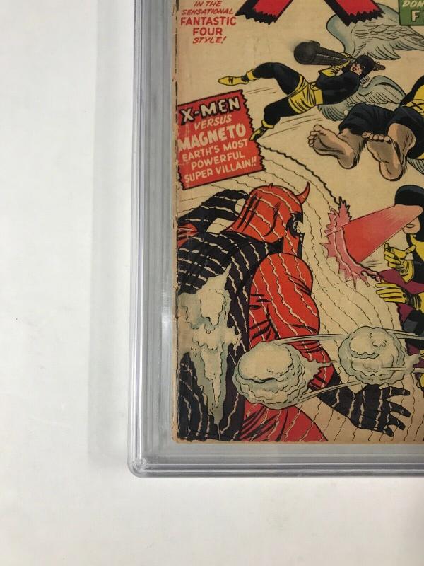 X-men 1 PGX 2.0 Silver Age 1st Magneto Professor X Etc (like Cgc) 