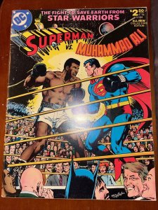 Superman vs Muhammad Ali Collectors Edition DC Comic VF Treasury Book TW60