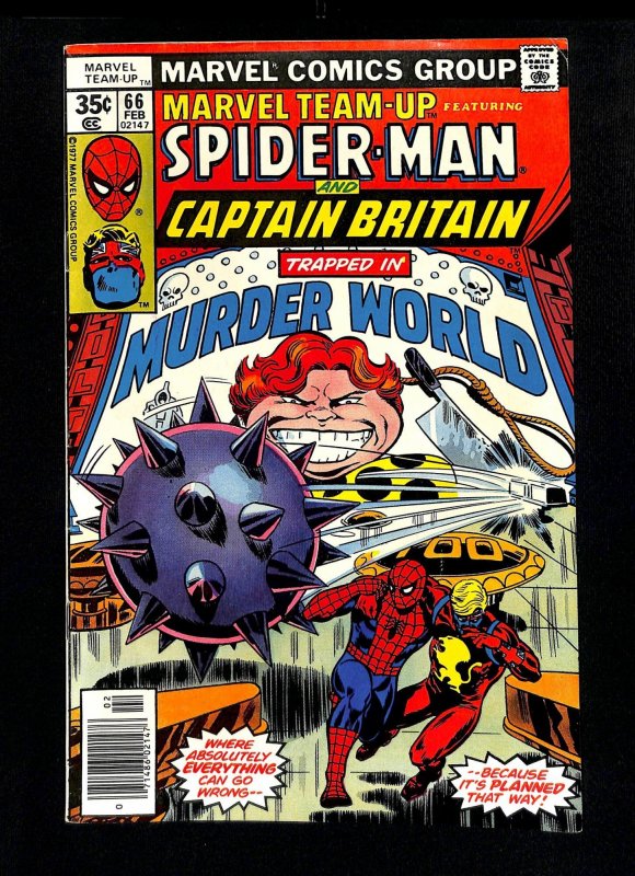 Marvel Team-up #66 2nd Captain Britain!