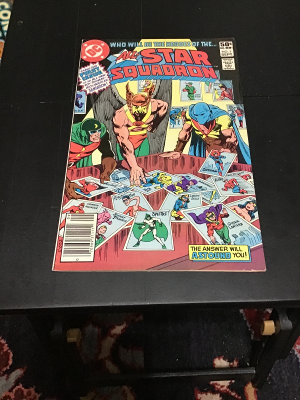 All-Star Squadron #1 (1981) 1st issue key! Origin issue! High grade! VF/NM Wow!