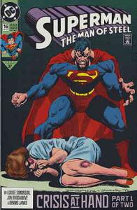 Superman: The Man of Steel #16 VF ; DC | Louise Simonson Crisis At Hand