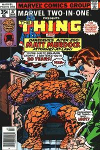 Marvel Two-In-One (1974 series) #37, Fine+ (Stock photo)