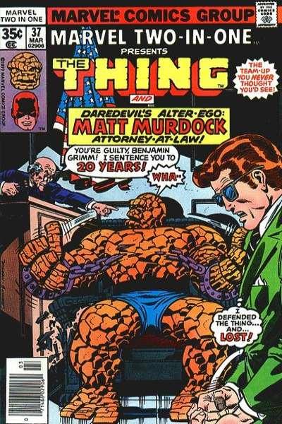 Marvel Two-In-One (1974 series) #37, VF- (Stock photo)