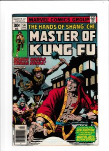 Master of Kung Fu #54 (1977) FN/VF