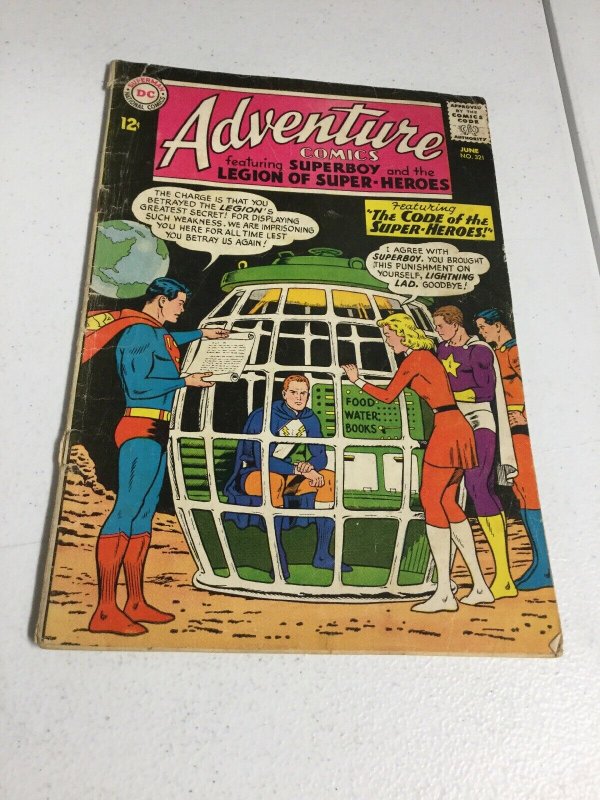 Adventure Comics 321 Gd/Vg Good/Very Good 3.0 Bottom Staple Detached DC Comics