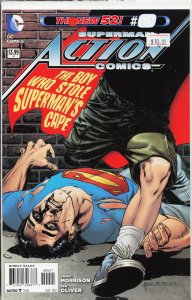 Action Comics #0 Rags Morales Cover (2012) Superman