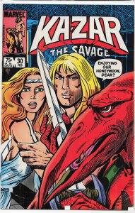 Ka-Zar the Savage #30 (1984) Ka-Zar