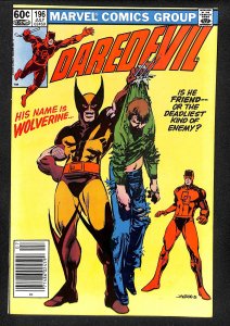 Daredevil #196  Wolverine! Marvel Comics