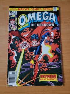 Omega The Unknown #5 ~ VERY GOOD VG ~ 1976 Marvel Comics 