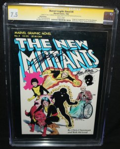 Marvel Graphic Novel #4 - Claremont & McLeod - CGC Signature Series 7.5 - 1982