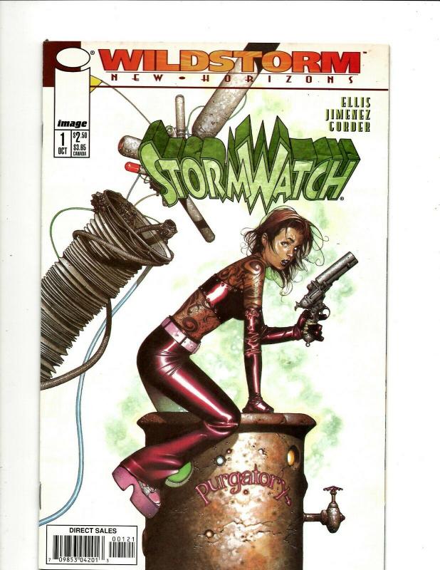 17 Stormwatch Wildstorm Comics #1 1 2 3 4 5 6 15 16 18 19 21 22 23 37 43 44 J54