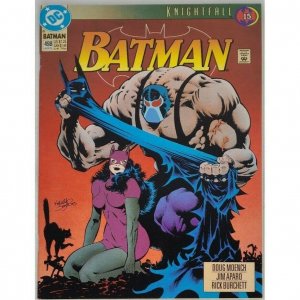 Batman 498 DC 1993 Knightfall Bane Catwoman 7.0 FN/VF