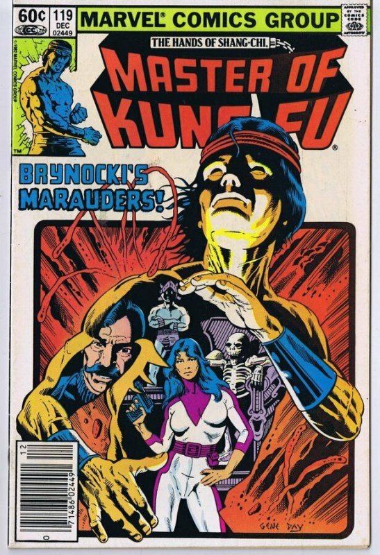 Master of Kung Fu #119 ORIGINAL Vintage 1982 Marvel Comics Shang Chi