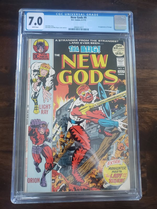 The New Gods complete run 1 through 11 All CGC graded see description for detail