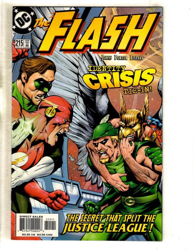 Lot Of 5 Flash DC Comic Books # 214 215 216 217 218 Batman Superman Arrow MF12