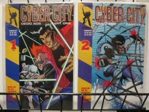 CYBER CITY PART ONE (1995 CPM) 1-2 THE SET! Eldred