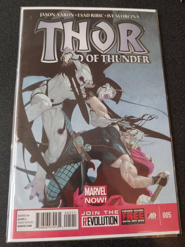 ​Thor God of Thunder 5 - Origin Gorr The God Butcher NM