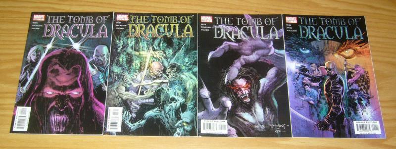 Tomb of Dracula #1-4 VF/NM complete series BILL SIENKIEWICZ 2 3 marvel blade set