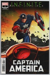 Captain America Annual #1 Lim Connecting Variant (Marvel, 2021) NM