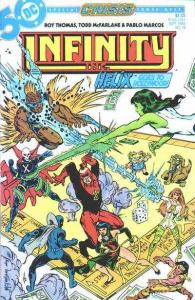 Infinity Inc. (1984 series) #18, VF (Stock photo)
