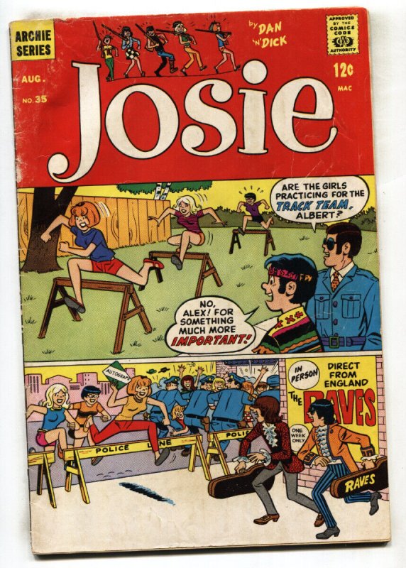 Josie Comics #35 1968- Archie Comics- Dan DeCarlo