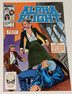 Alpha Flight #7 (Feb 1984, Marvel) VF+ 8.5 1st appearance Delphie Courtney 