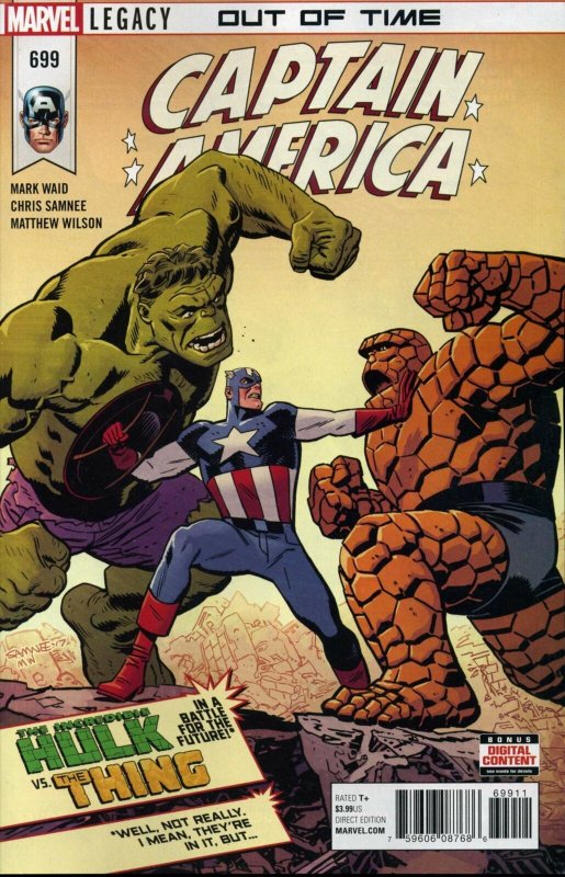 Captain America (1st Series) #699 VF/NM; Marvel | save on shipping - details ins