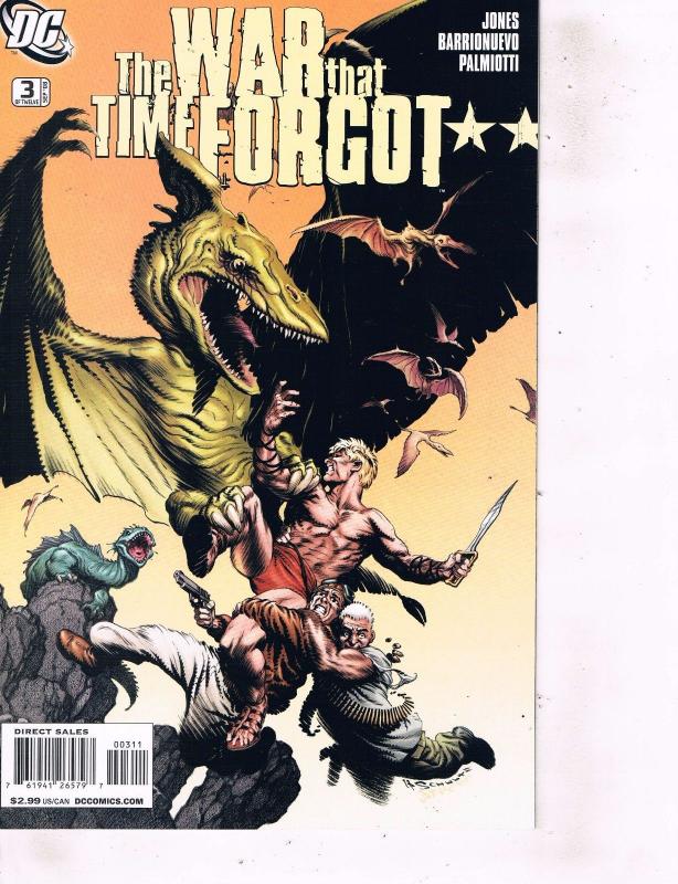 Lot Of 2 Comic Books DC War That Time Forget #2 and #3 Batman  MS12