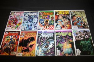 EARTHS MIGHTIEST HEROES THE AVENGERS 456-503 SET/LOT 48PC