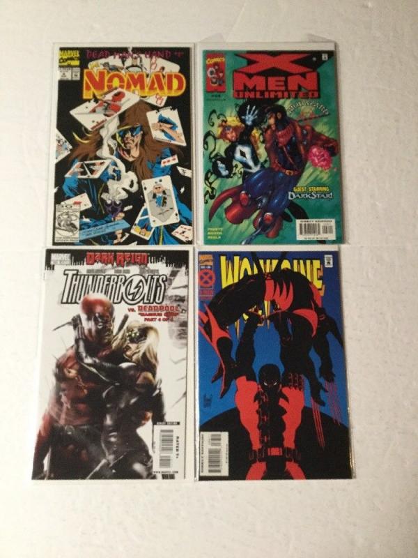 Deadpool Early Appearances Lot Nomad 4 X-men Unlimited 28 Wolverine 88 All Nm Ik