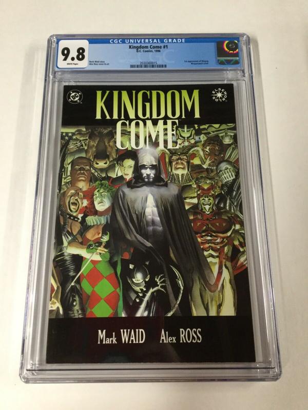 Kingdom Come 1 Cgc 9.8 White Pages 1st First Magog Dc Comics 2030360015