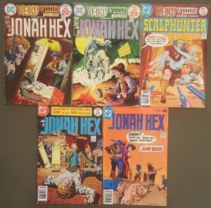 JONAH HEX & WEIRD WESTERN TALES LOT (1974-1978).
