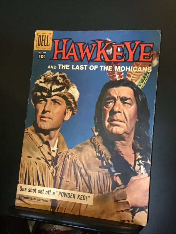 Four Color #884 (1958) Hawkeye and the last of the Mohicans photo cover wow!