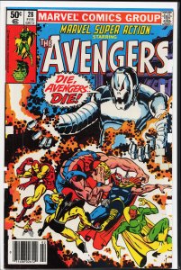Marvel Super Action #28 (1981) The Avengers