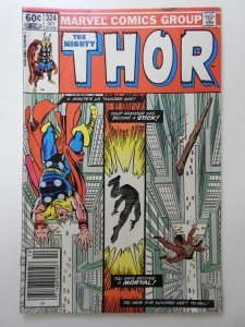 Thor #324 (1982) vs Graviton! Solid VG+ Condition!