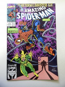 The Amazing Spider-Man #334 (1990) VF- Condition