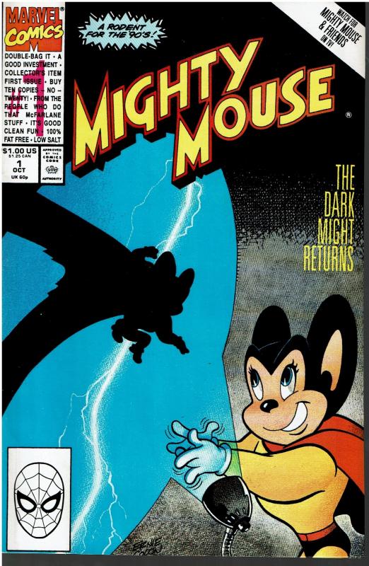 Mighty Mouse #1, 8.0 or Better