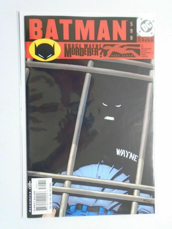 Batman #599 grade 8.0 VF (2002)