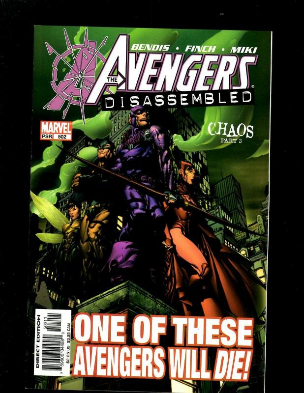 12 Comics The Avengers 276 277 278 280 283 284 370 500 501 502 503 Finale 1 HY3