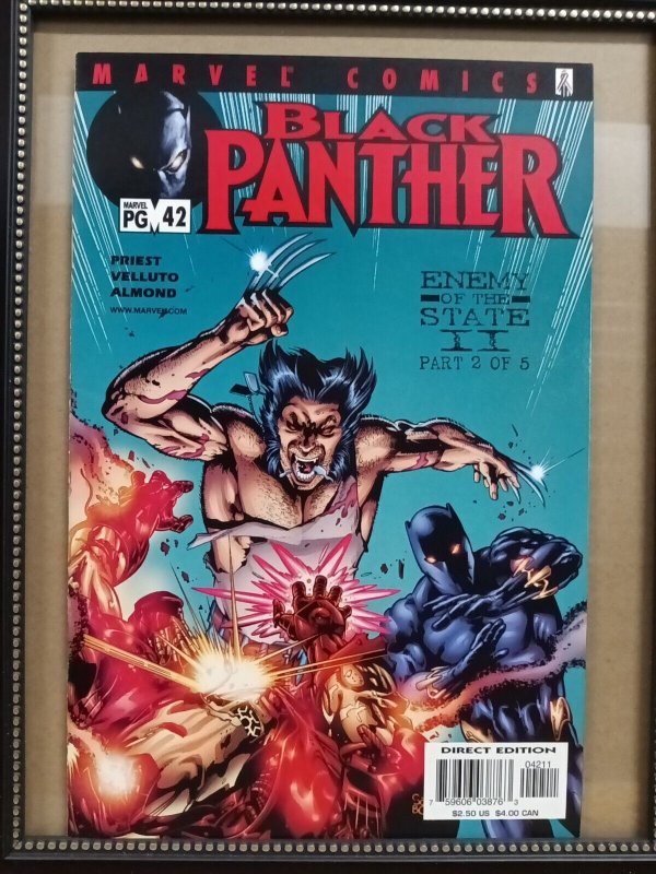 BLACK PANTHER no. 41 42 43 44 45 lot 1998 Marvel Comics  NM-  N172x