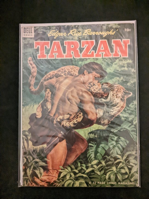 Edgar Rice Burroughs' Tarzan #55 (1954) Tarzan